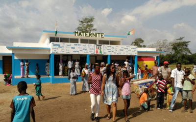 Inauguración de la Maternidad de Nandibou